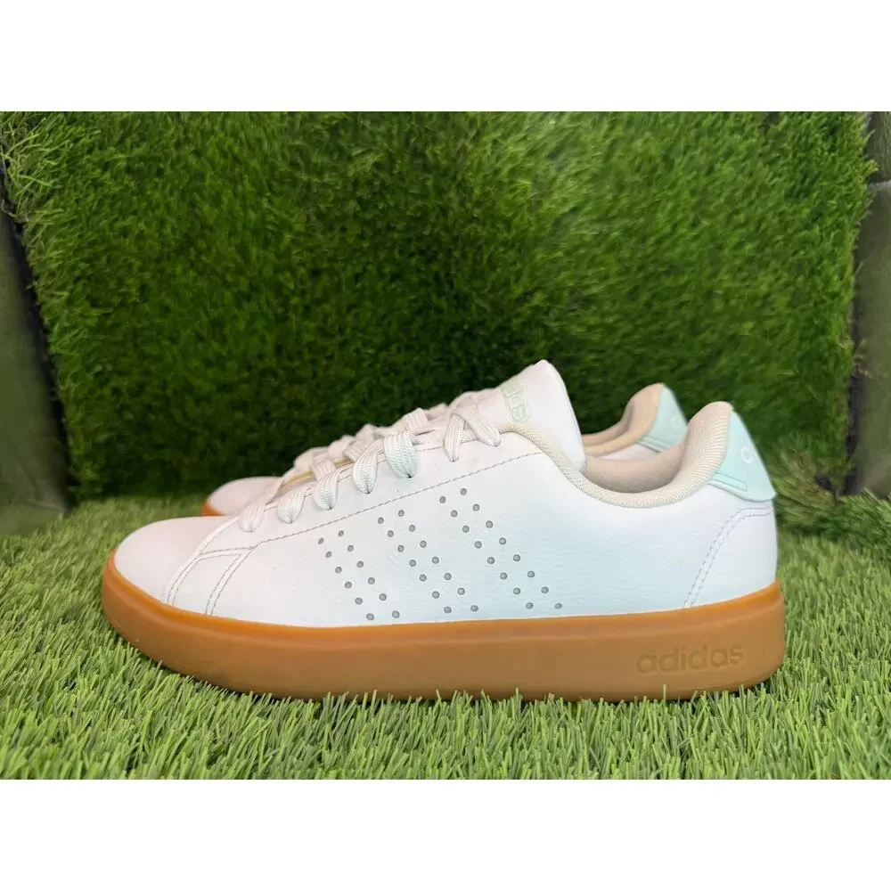 Adidas Advantage 2.0 JH6855 Athletic Sneaker Womens 6.5 White Gym Running Sports